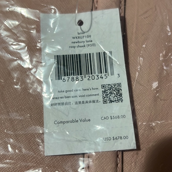 Kate Spade purse brand new with tags. She is beautiful! - Picture 4 of 4